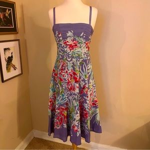 Nanette Lepore | Floral A-Line Convertible Dress